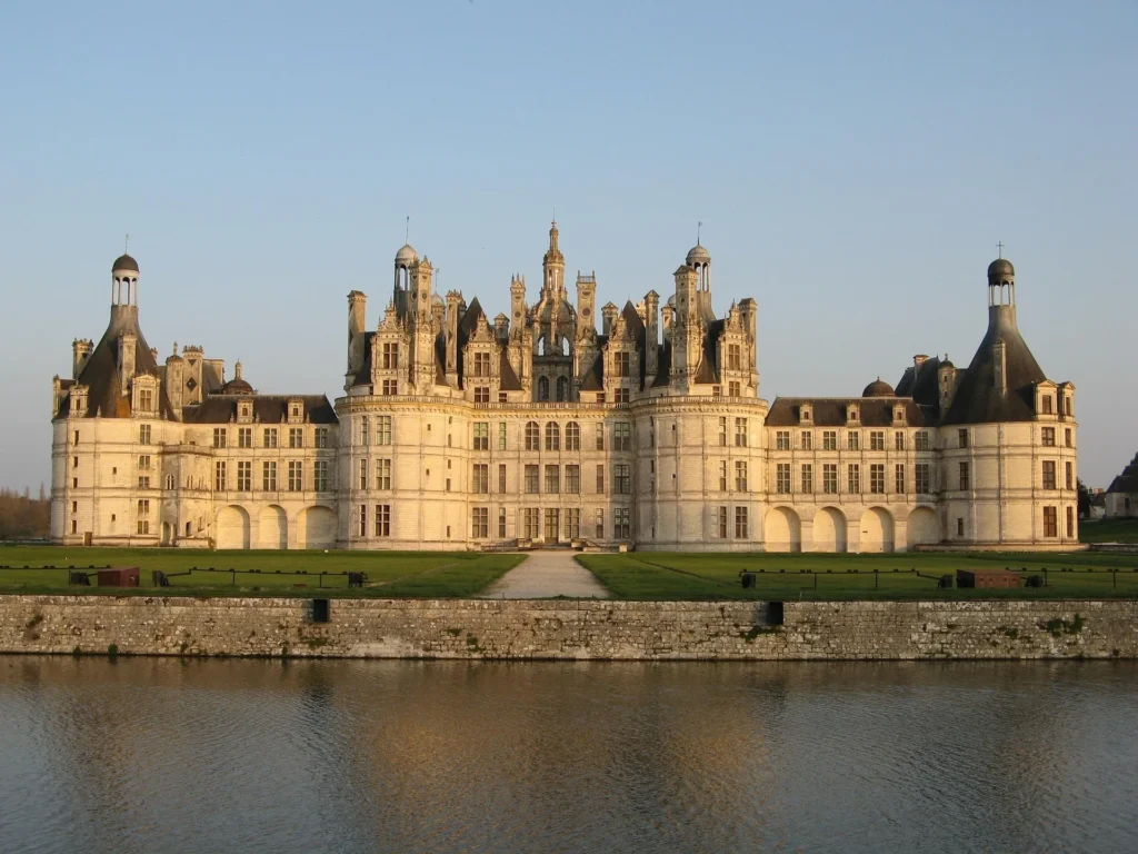 Château de Chambord dans la Vallée de la Loire avec son architecture Renaissance